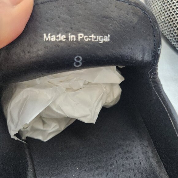 WALK LONDON Men's Leather Silver Glitter Casual Party Disco Loafers Slip-On - Picture 12 of 12